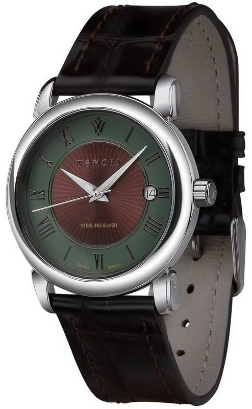 Фото часов Серебряные часы Wencia Swiss Classic W 006 BS-ucenka
