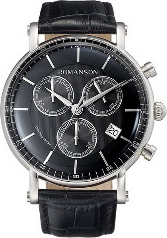 Фото часов Мужские часы Romanson Adel TL8A27HMW(BK)