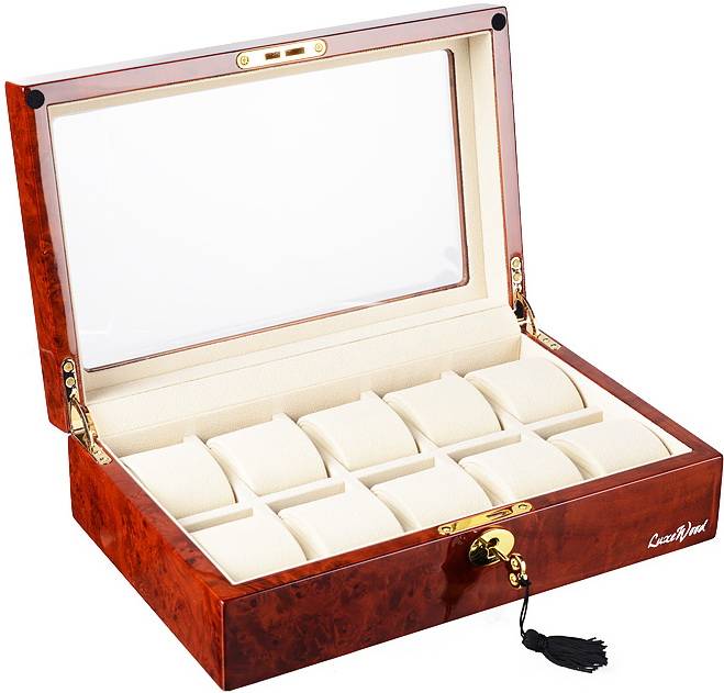 Luxewood Veloursleder LW804-10-3 Шкатулки для часов и украшений