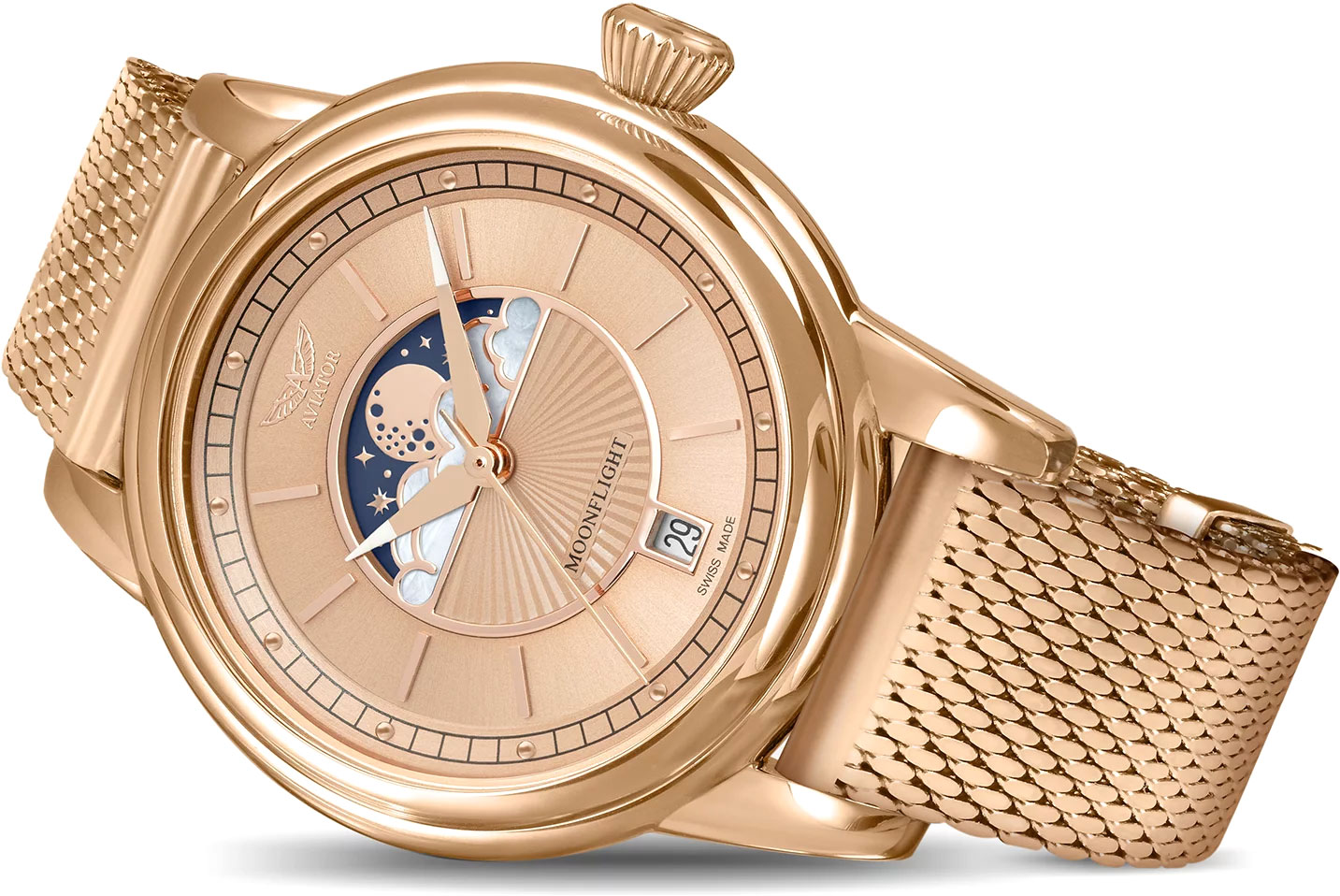 Фото часов Aviator Douglas Moon Flight V.1.33.2.260.5