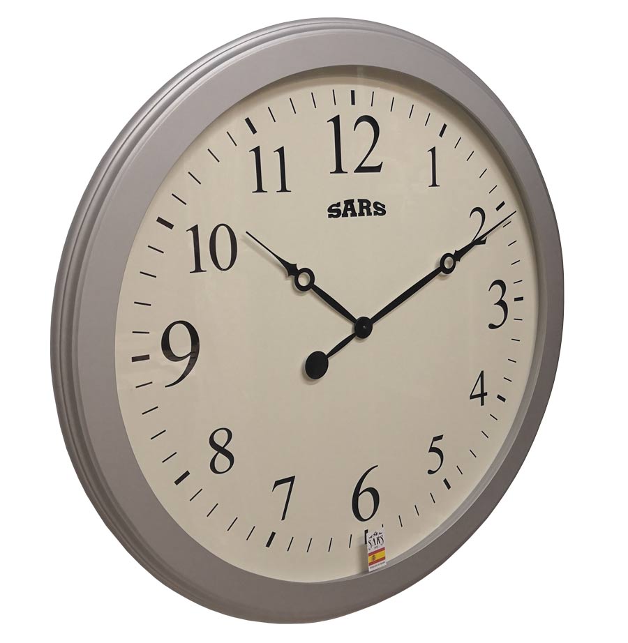 Фото часов Большие настенные часы SARS 0114 Silver