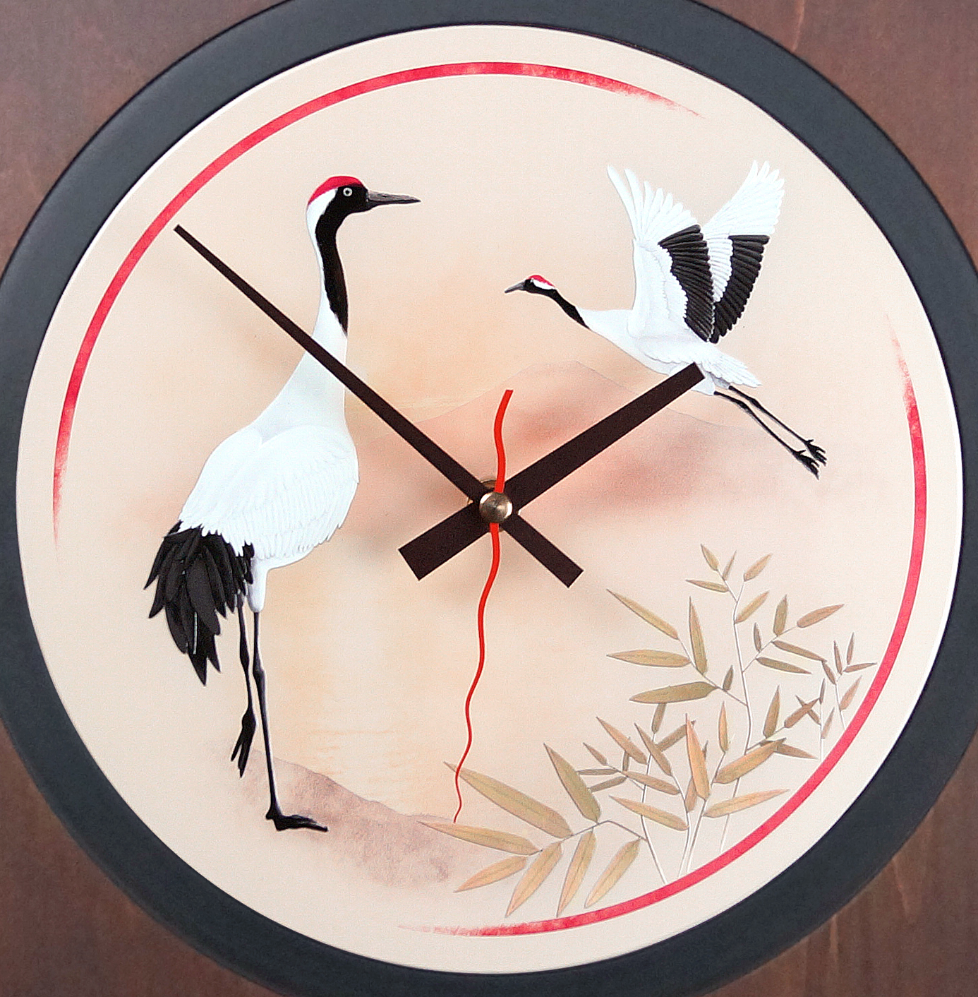 Фото часов Настенные часы Mado «Одору цурю» (Танцующий журавль) -MD-608