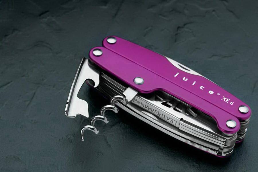 Leatherman Juice Xe6 фиолетовый 78105092N Мультитулы и ножи