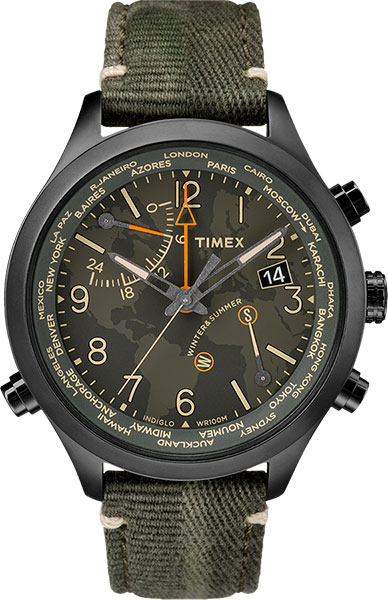 Фото часов Мужские часы Timex The Waterbury World Time TW2R43200VN