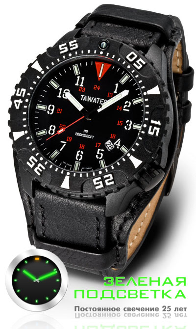 Фото часов Мужские часы TAWATEC E.O.Diver (кварц) (200м) TWT.43.B3.11G