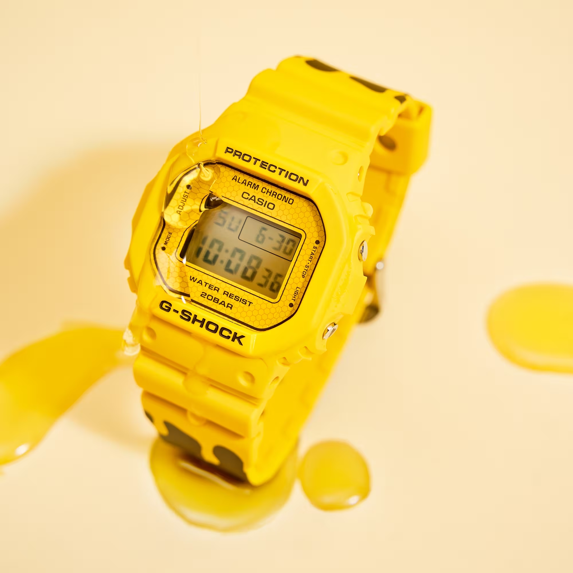 Фото часов Casio G-Shock SLV-22B-9 (часы для пары - 2 шт.) Лимитированная серия "Мёд"