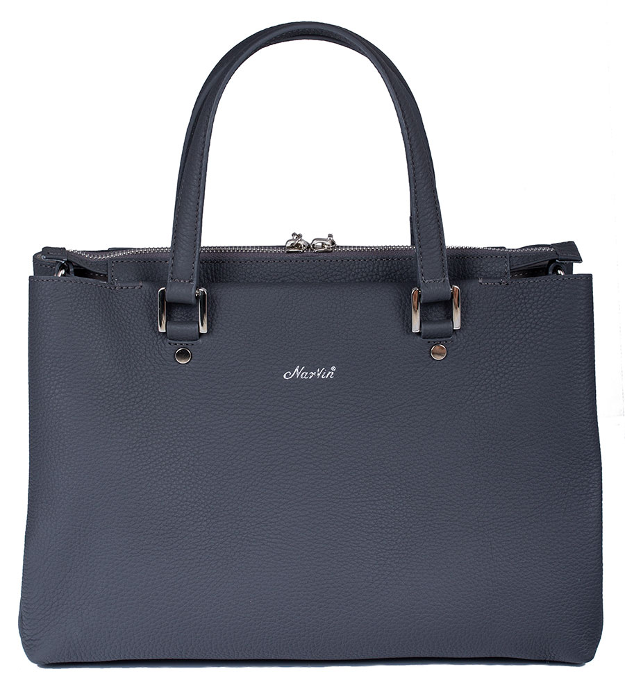 Сумка Narvin 9802-N.Polo Grey Сумки