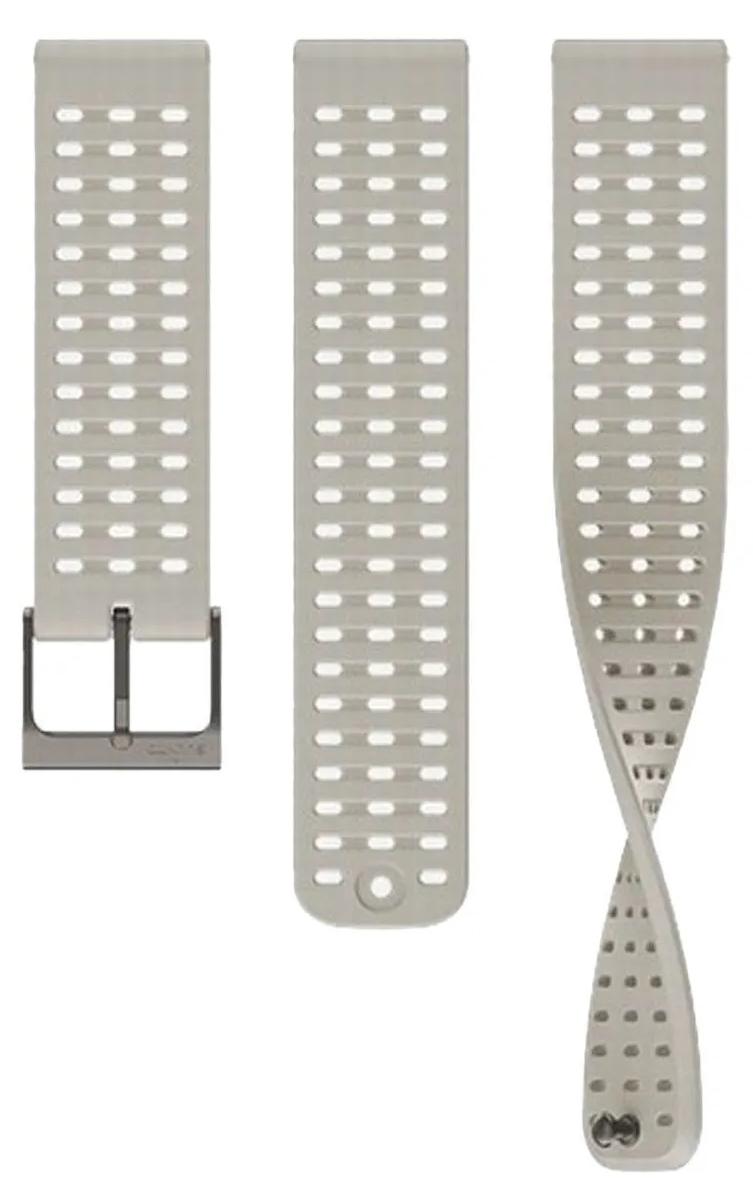 Ремешок для часов Suunto силиконовый 22 mm Athletic 2 песочно-серый SS050884000 Ремешки и браслеты для часов