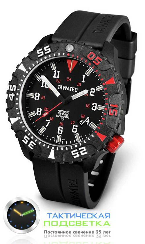 Фото часов Мужские часы TAWATEC E.O Diver MK II Automatic (200м) (механика) TWT.47.B6.A1T