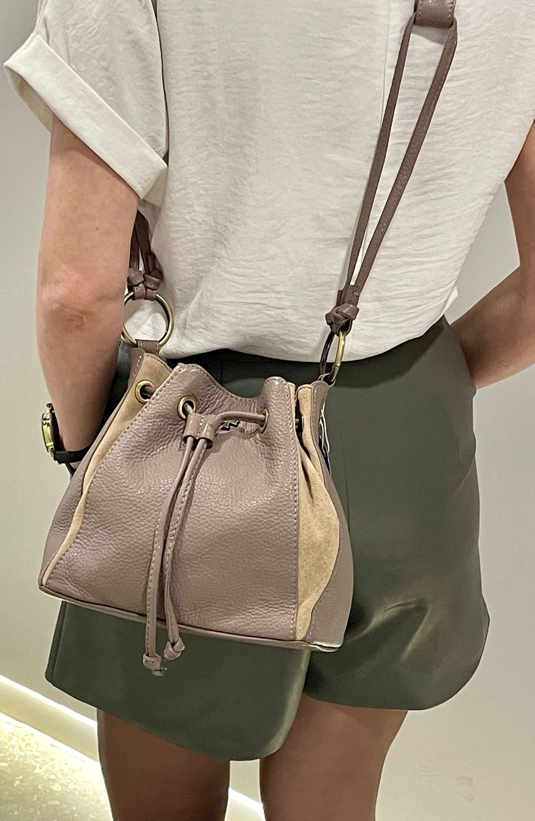 Сумка женская Narvin9937-N.Polo Old Rose Сумки