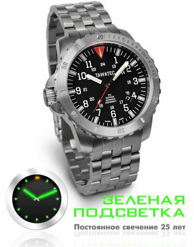 Фото часов Мужские часы TAWATEC Titan Diver Automatic (механика) (300м) TWT.07.88.A1G
