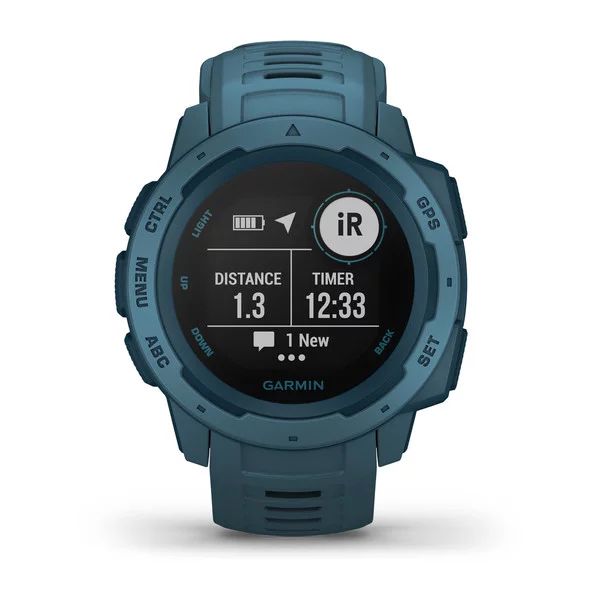 Фото часов Garmin Instinct Lakeside Blue 010-02064-04