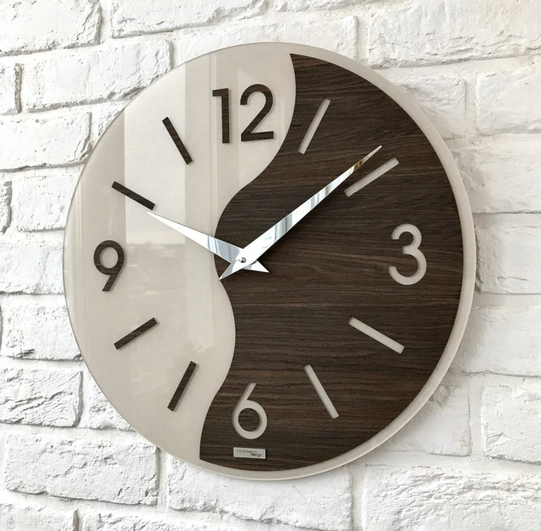 Фото часов Настенные часы Incantesimo Design Alis Мокко 1001MK