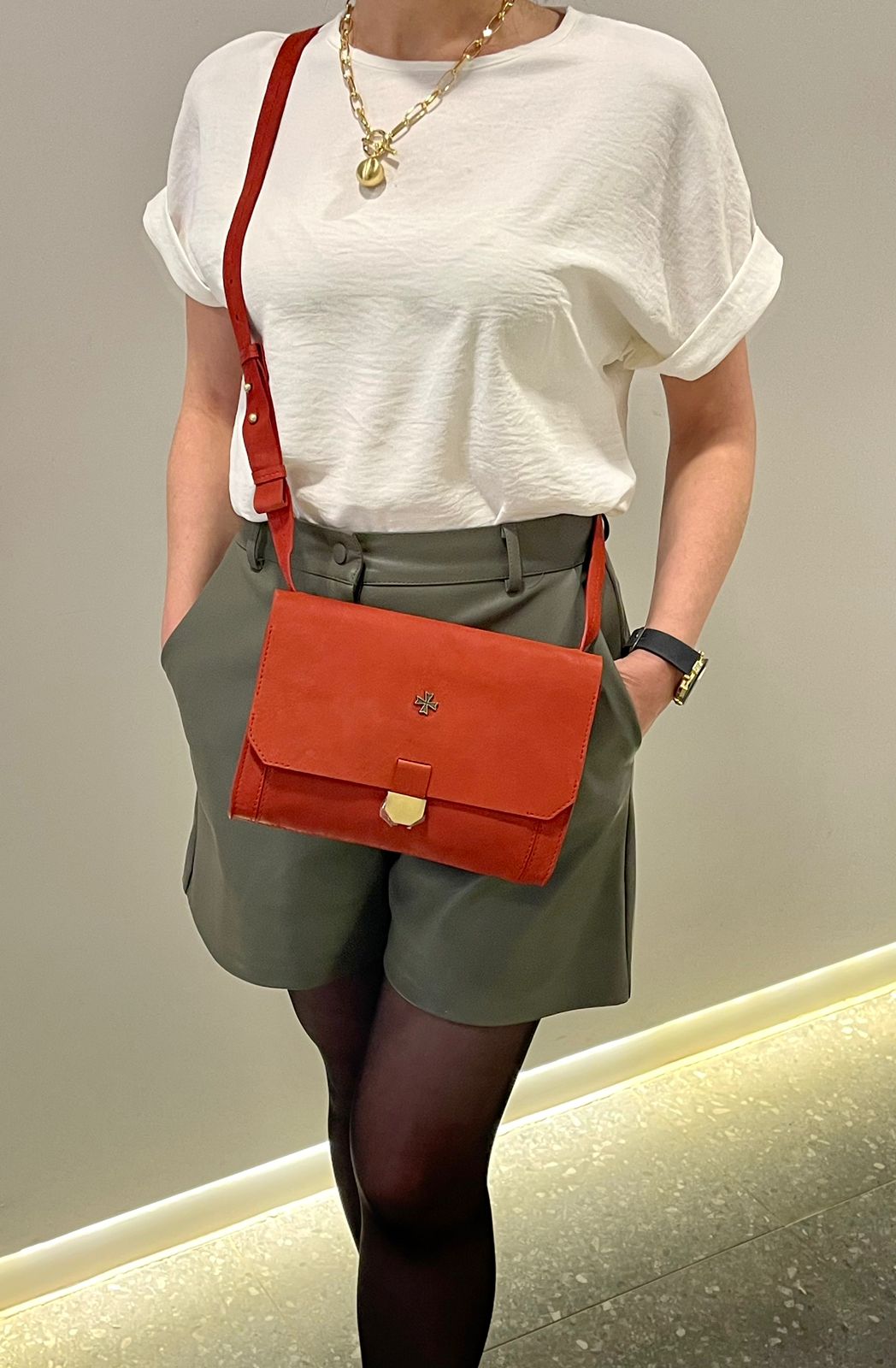 Сумка-клатч Narvin 9919-N.Gottier Red Сумки