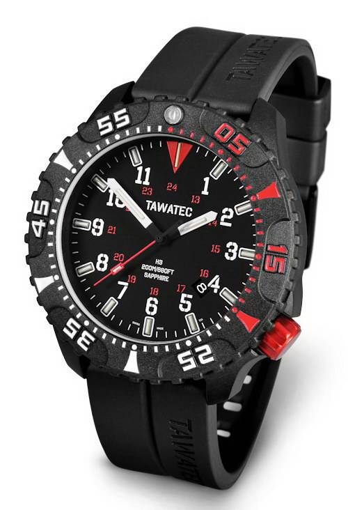 Фото часов Мужские часы TAWATEC E.O.Diver MK II (кварц) (200м) TWT.47.B6.11T