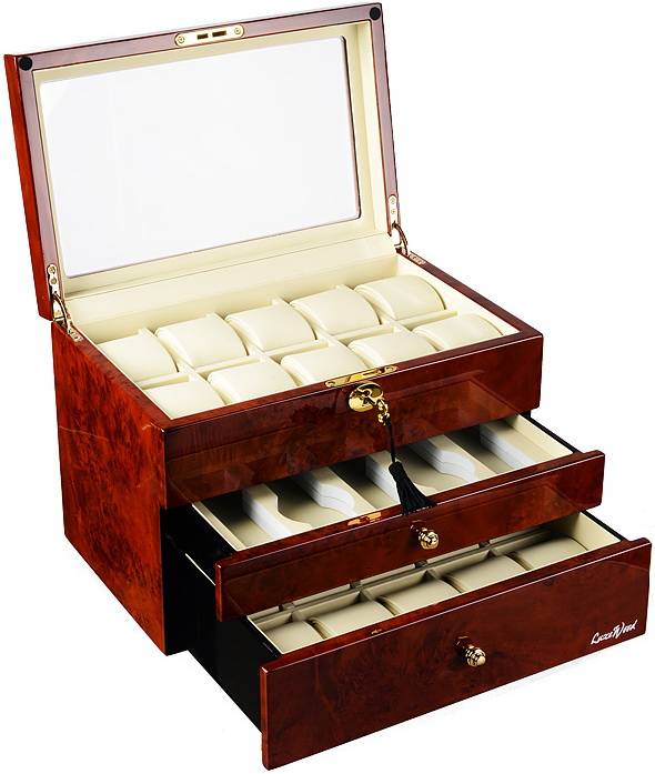 Luxewood Oko-Leder LW804-25-3 Шкатулки для часов и украшений