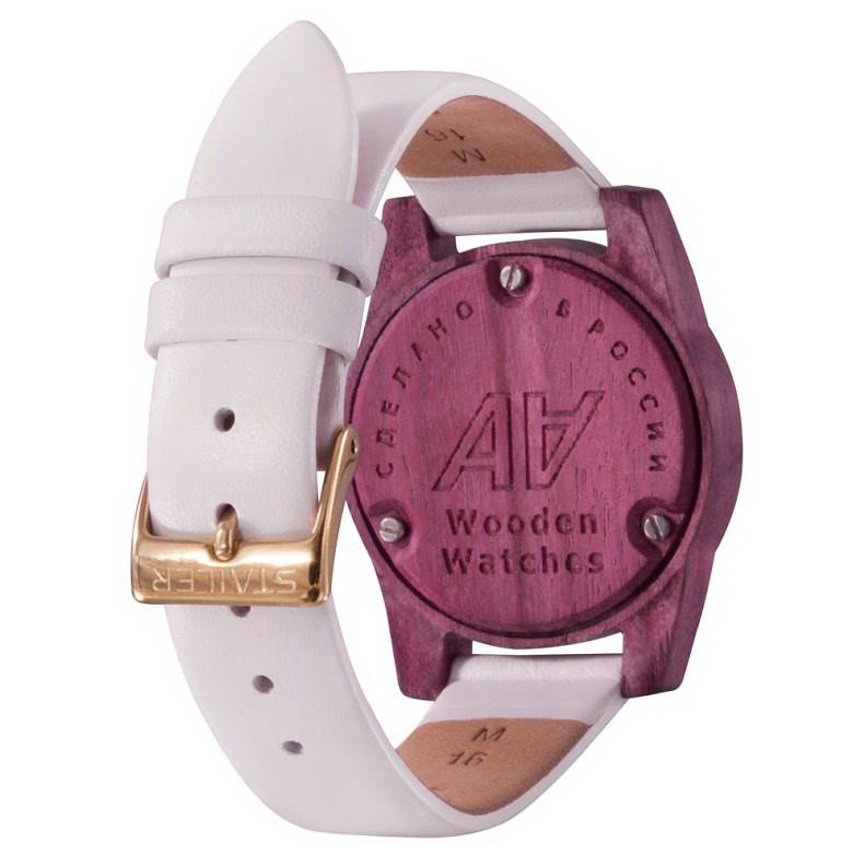 Фото часов Женские часы AA Wooden Watches W3 Purple