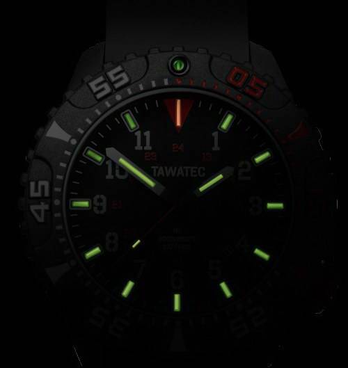 Фото часов Мужские часы TAWATEC E.O.Diver MK II (кварц) (200м) TWT.47.B1.11G