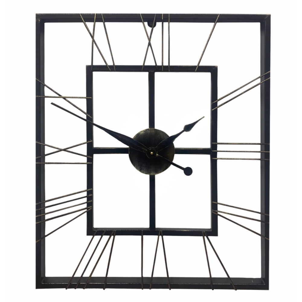 Фото часов Настенные часы из металла Династия 07-013 с патиной, 60х70 см