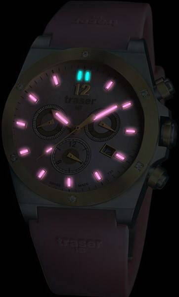 Фото часов Женские часы Traser Lady Pink Chronograph T7373.G53.8N.32