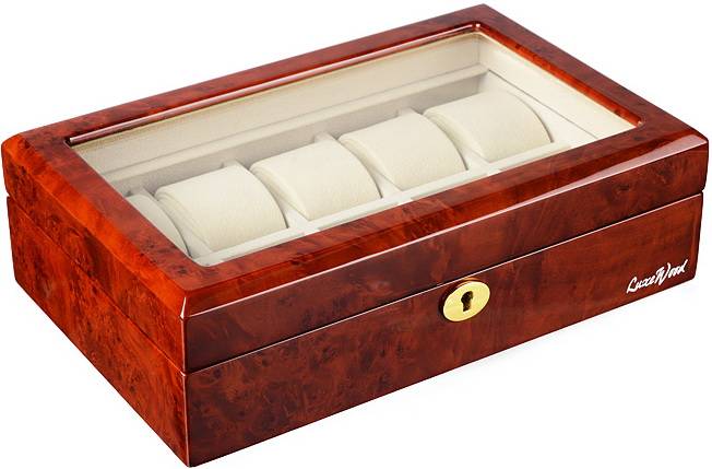 Luxewood Veloursleder LW804-10-3 Шкатулки для часов и украшений
