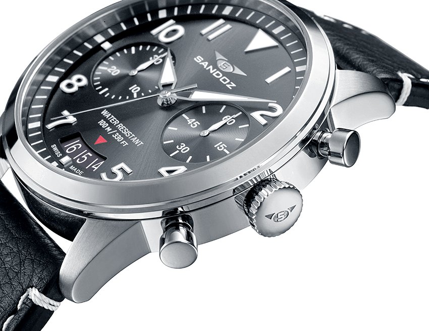 Фото часов Sandoz Pilot 81423-55