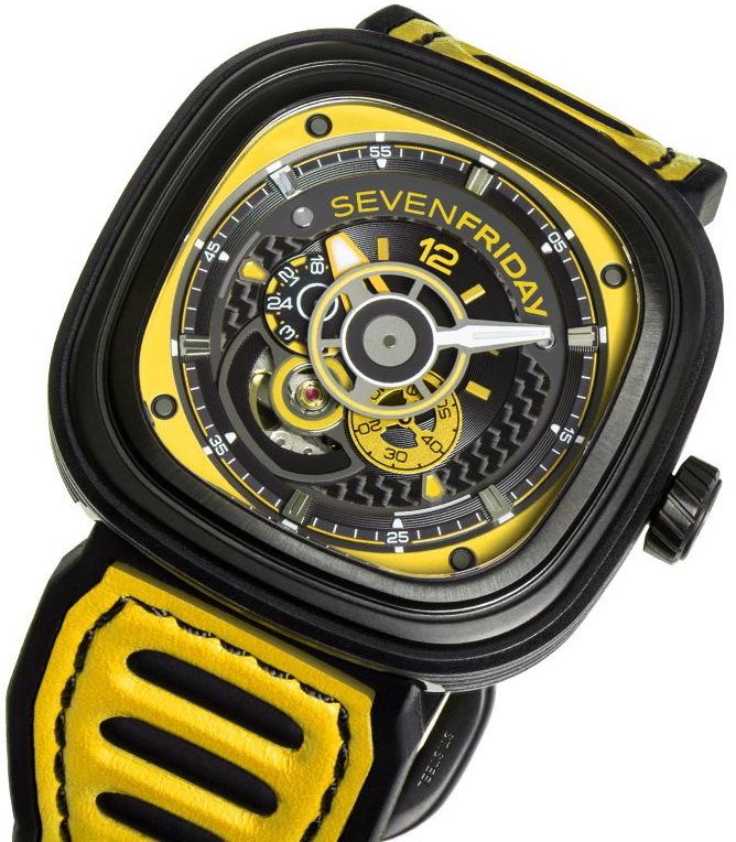 Фото часов Унисекс часы Sevenfriday P-Series Racing Team Yellow P3B/03