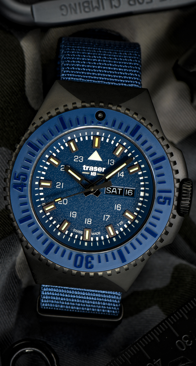Фото часов Мужские часы Traser P69 Black Stealth Blue 109863