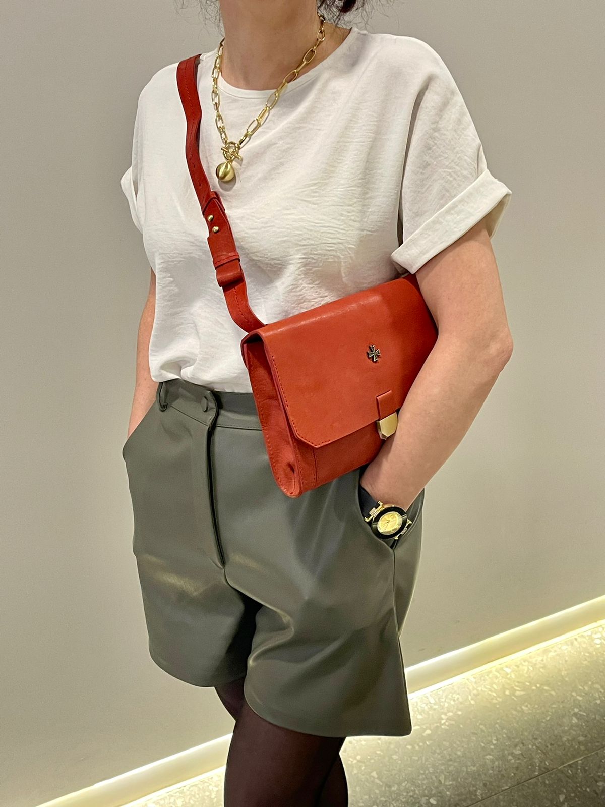 Сумка-клатч Narvin 9919-N.Gottier Red Сумки