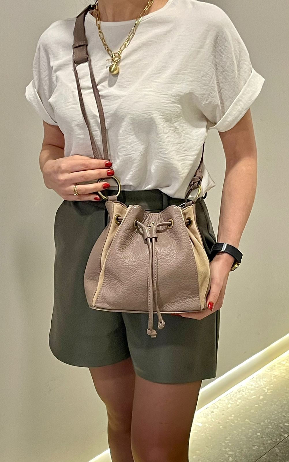 Сумка женская Narvin9937-N.Polo Old Rose Сумки