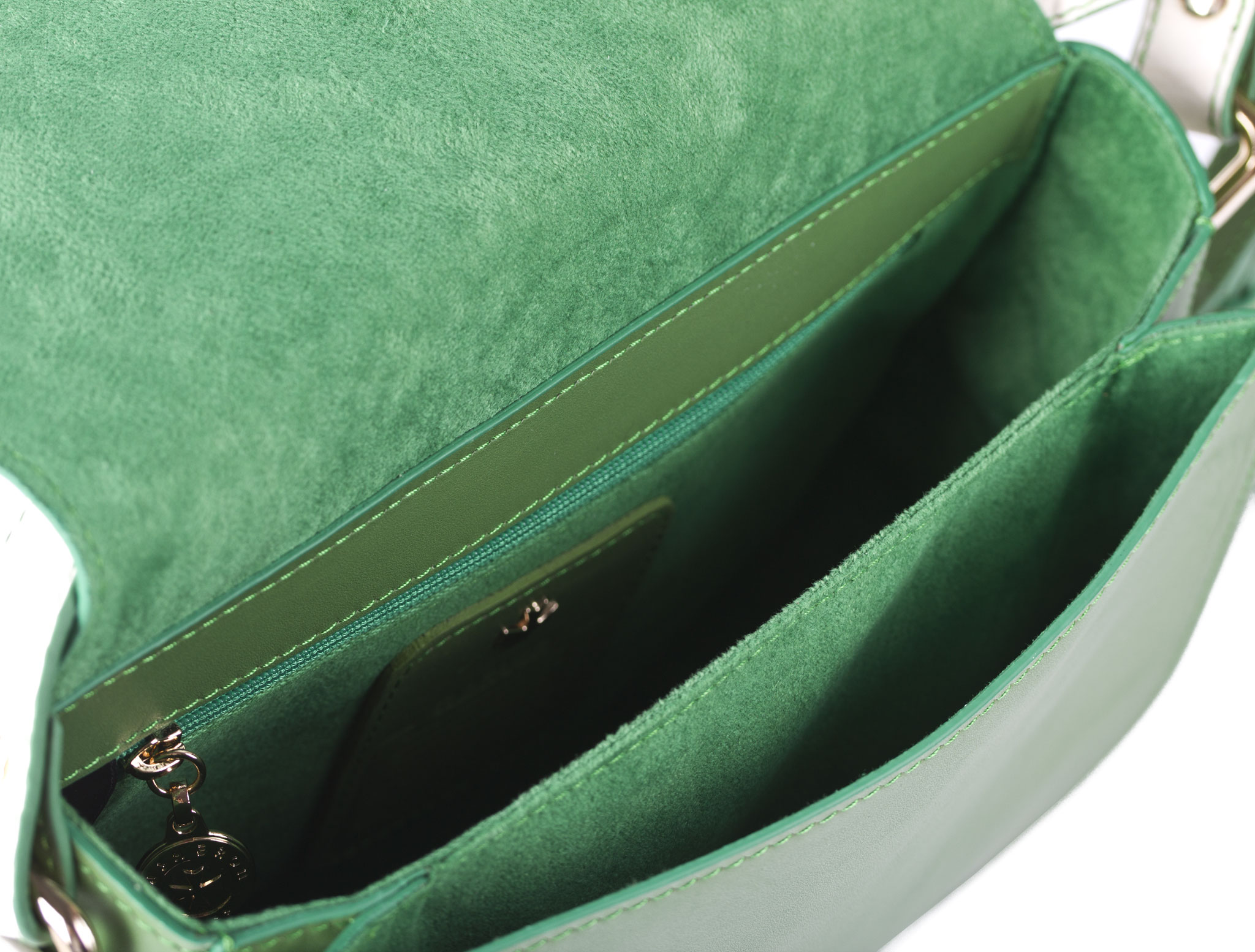 Сумка-клатч Narvin9960-N.Anaconda Green Сумки