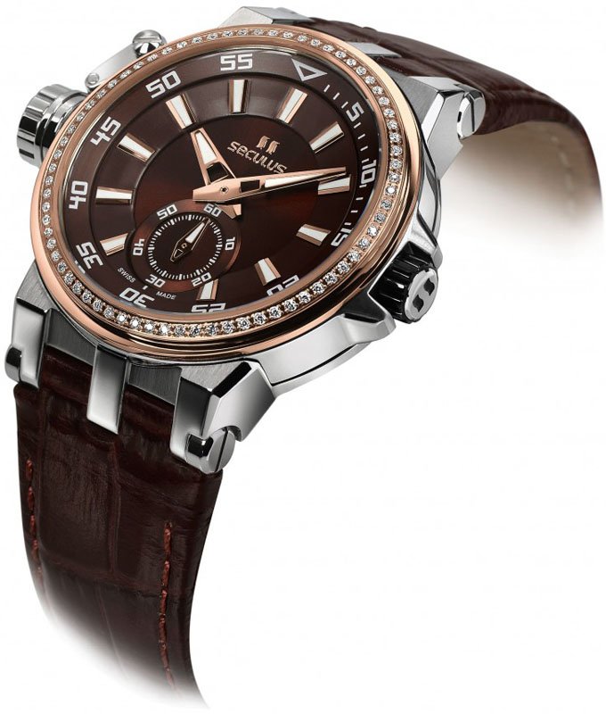 Фото часов Seculus Sheikh Khalil & Sheikha 1703.5.1069 LBr 2TSSRst BrAP