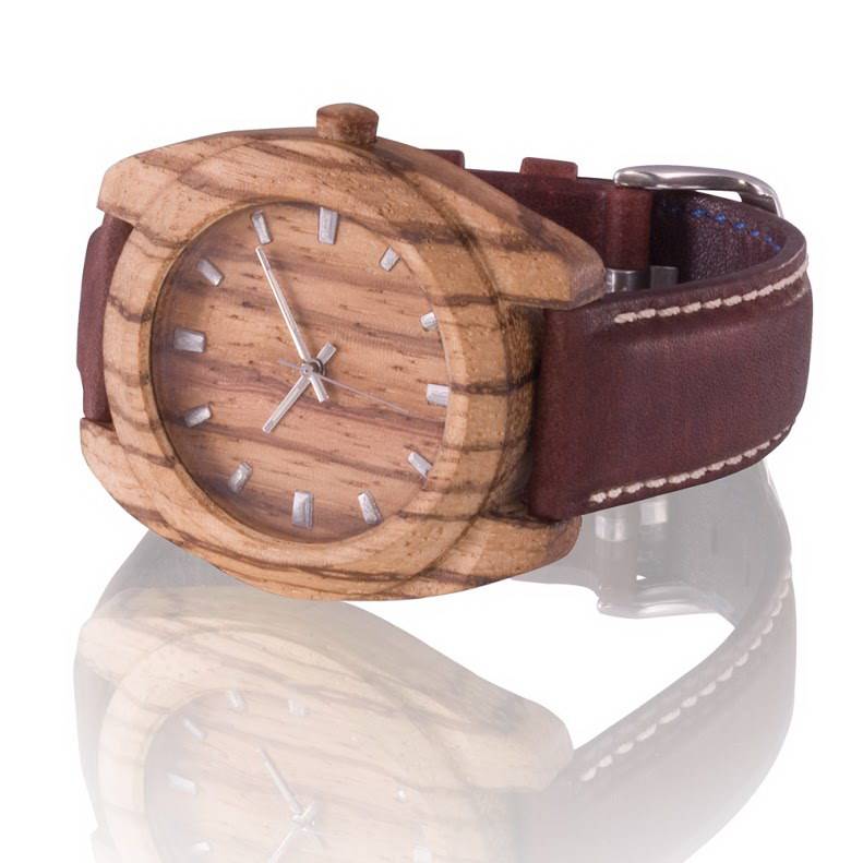 Фото часов Унисекс часы AA Wooden Watches Classic Zebrano S3 Zebrano