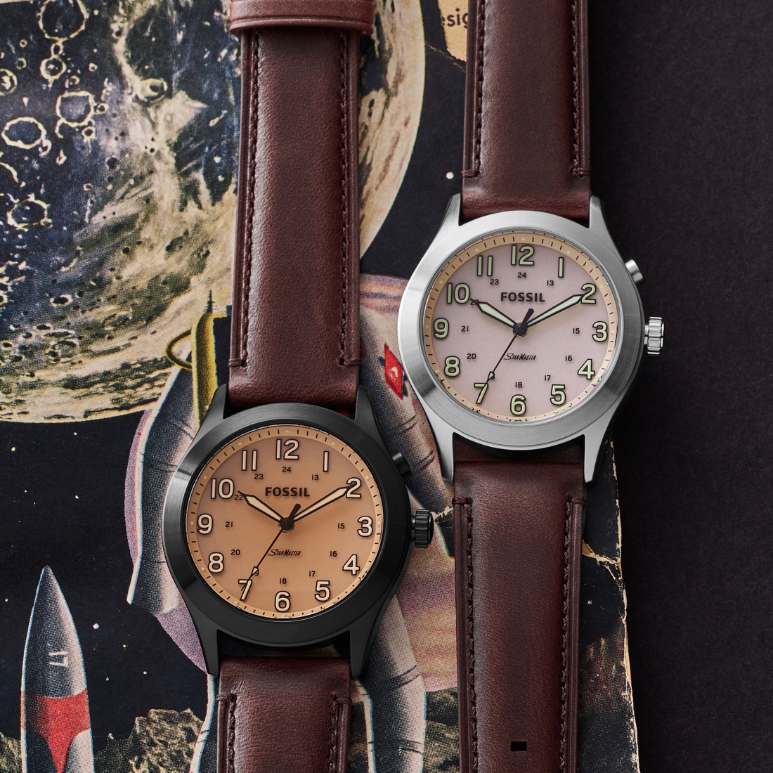 Фото часов Fossil Archival Series Starmaster LE1084