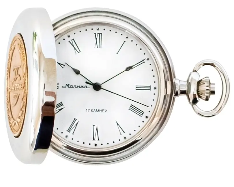Фото часов Мужские карманные часы Молния Юбилейные AM002GP-W2