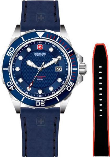Фото часов Мужские часы Swiss Military Hanowa Neptune Diver 06-4315.7.04.003SET