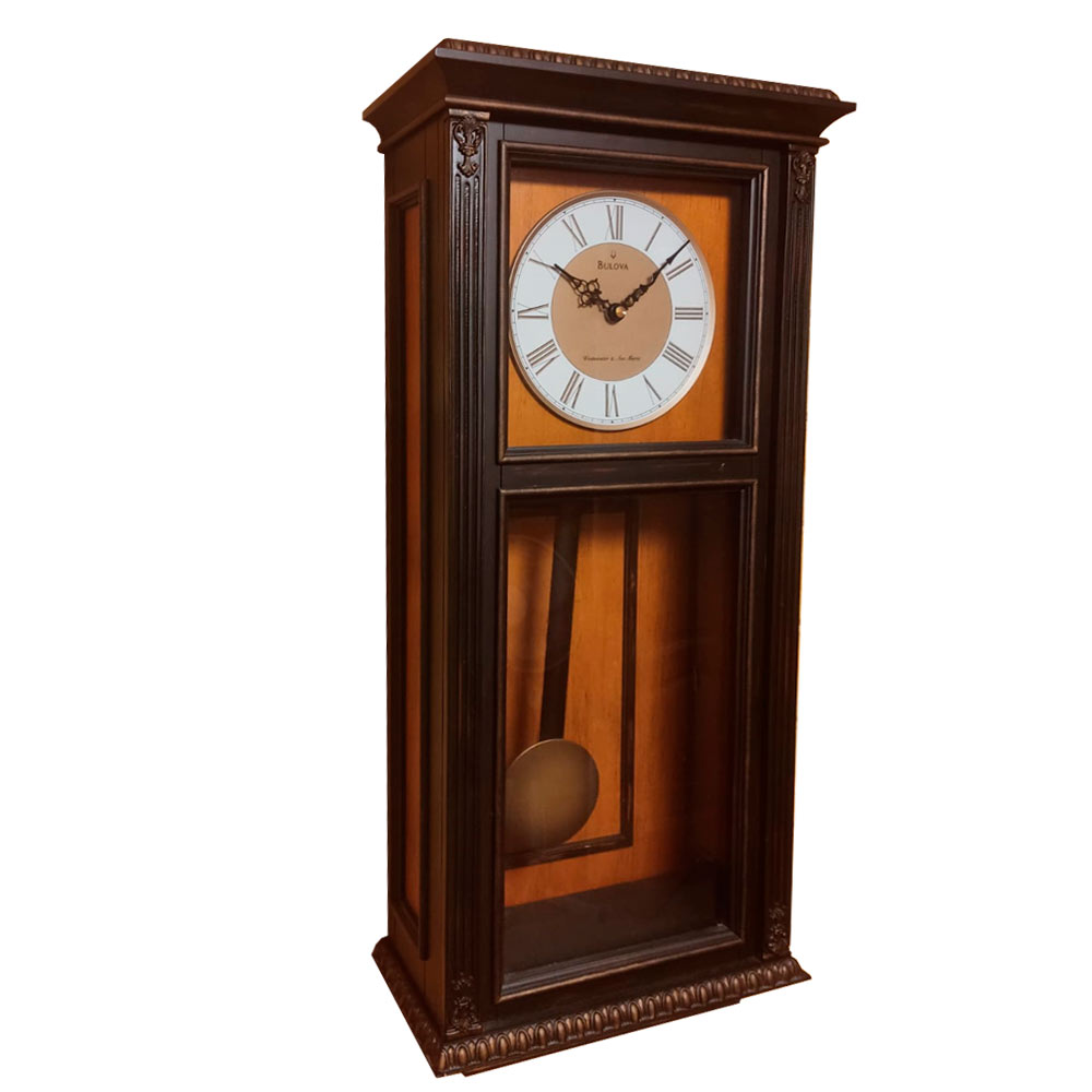 Фото часов Кварцевые настенные часы с боем и мелодией Bulova C4329
