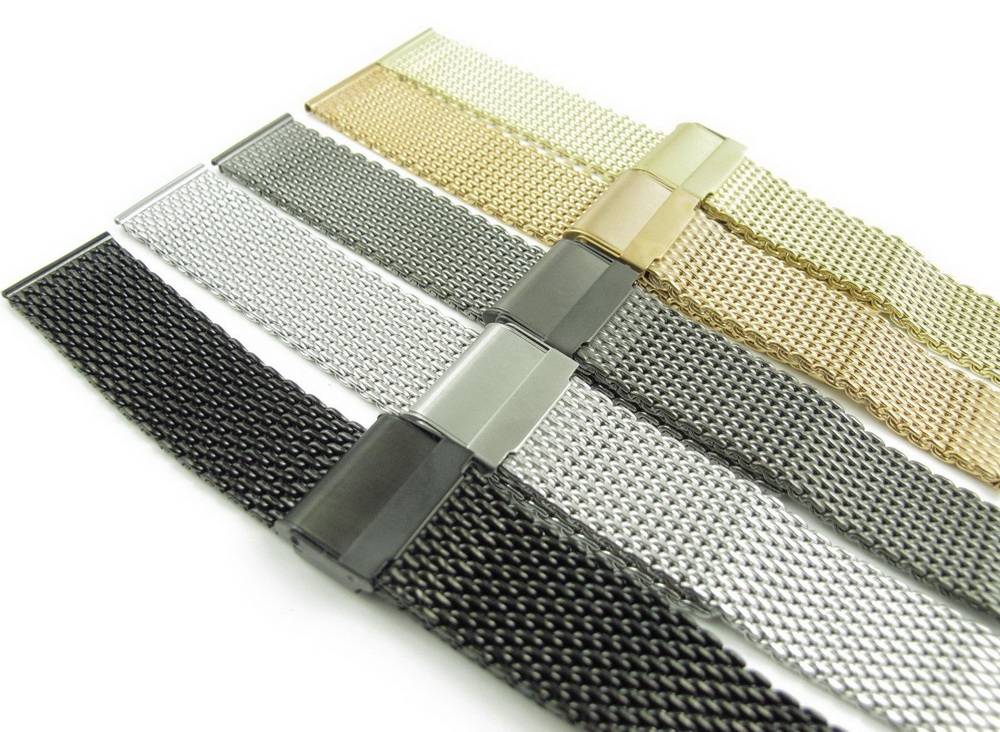 Браслет стальной 1.0x22-WS-P Ремешки и браслеты для часов