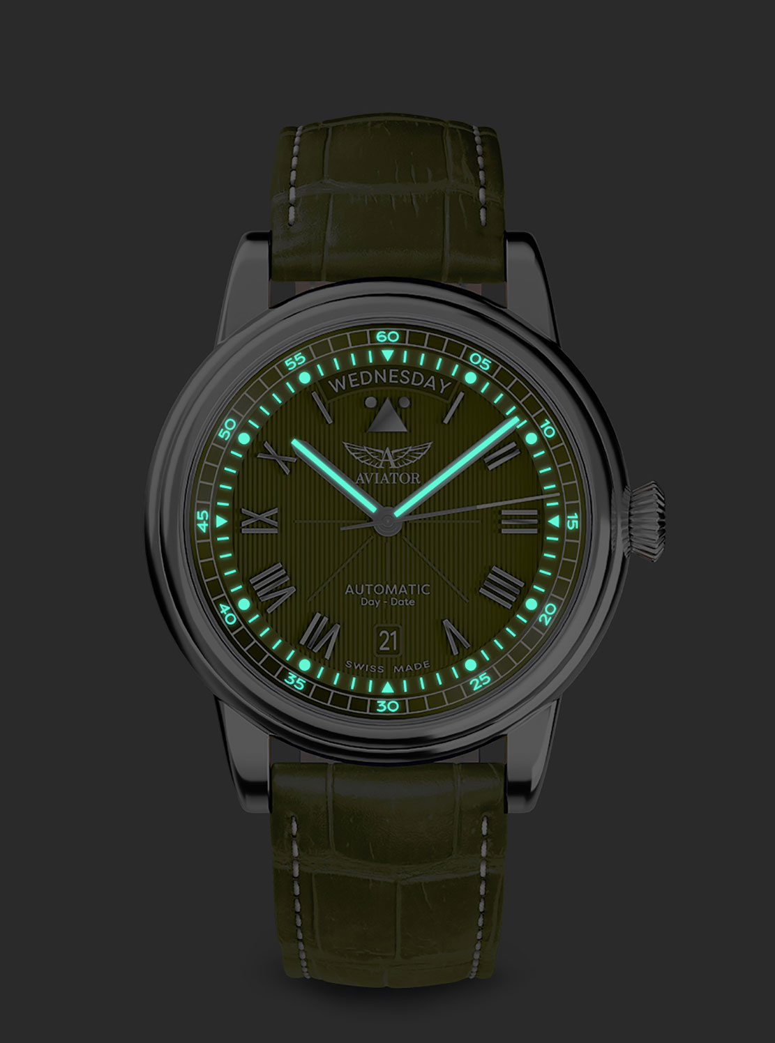 Фото часов Aviator Douglas Day-Date 41V.3.35.0.278.4