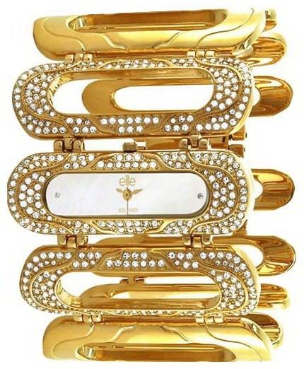 Фото часов Женские часы Elite Crystal E51734G.101