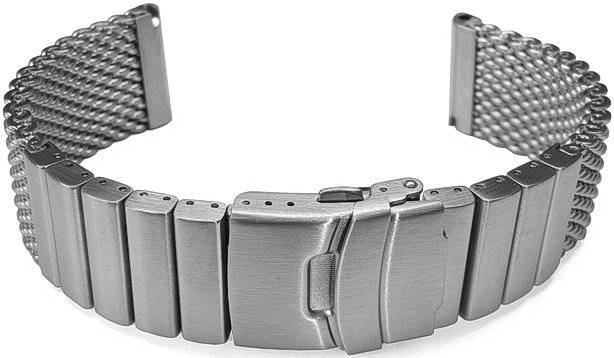 Стальной браслет SMW Swiss Military Watch mesh-white-22 Ремешки и браслеты для часов