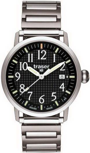 Фото часов Мужские часы Traser Classic Basic Black (сталь) 102373
