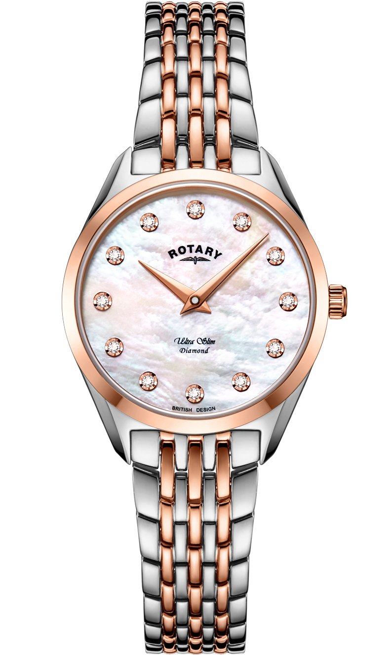 Фото часов Rotary Ultra slim Diamond LB08012/41/D