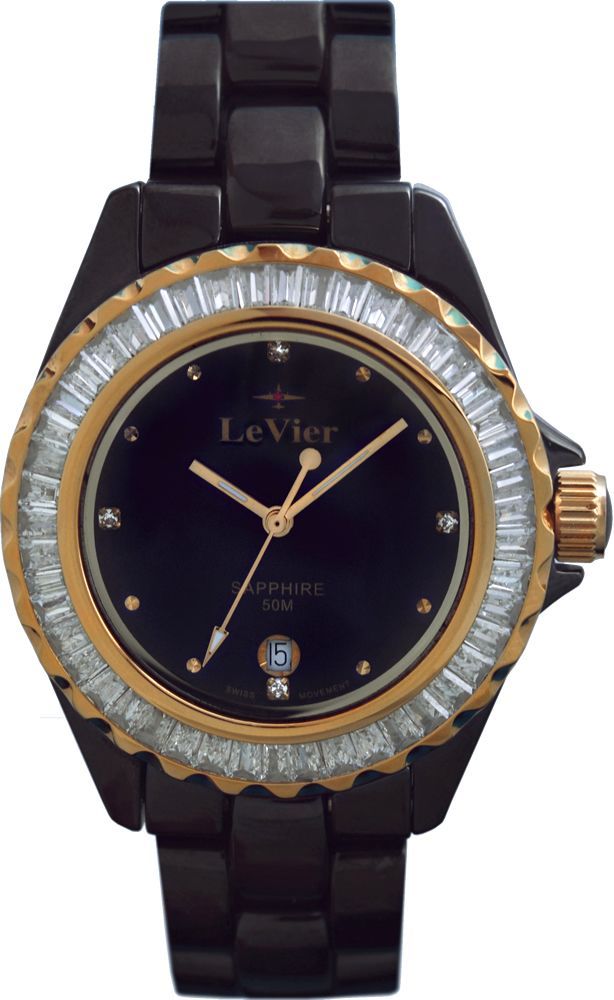 Фото часов Женские часы LeVier L 1802 M Bl/Gold