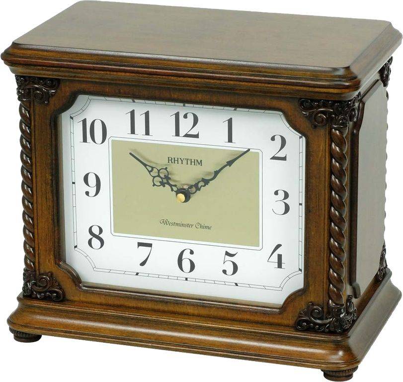 Фото часов Настольные часы / шкатулка для наручных часов и украшений Rhythm CRH224NR06