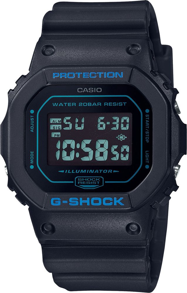 Фото часов Casio G-Shock DW-5600BBM-1
