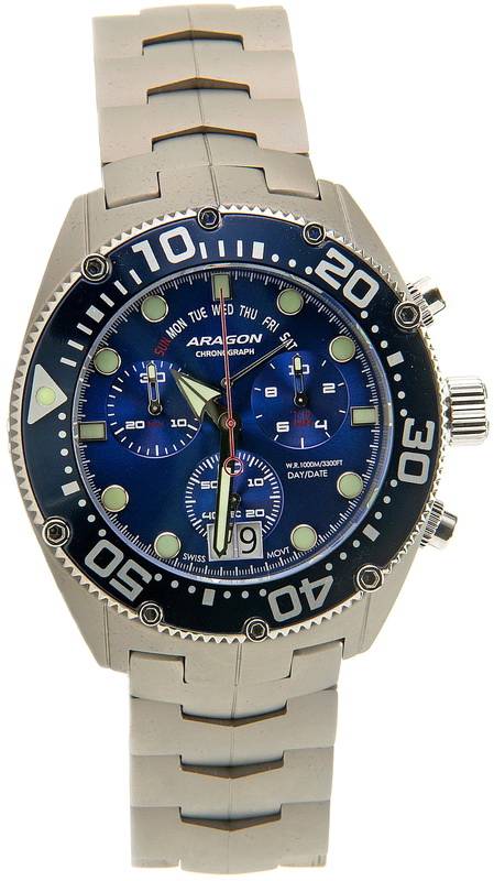 Фото часов Мужские часы Aragon Virtuoso Titanium A006BLU