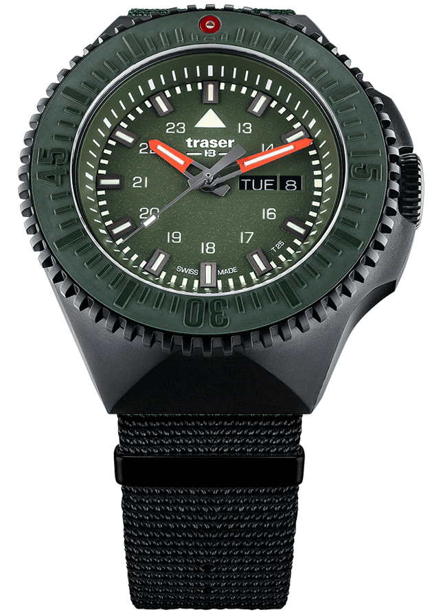 Фото часов Мужские часы Traser P69 Black Stealth Green 109864