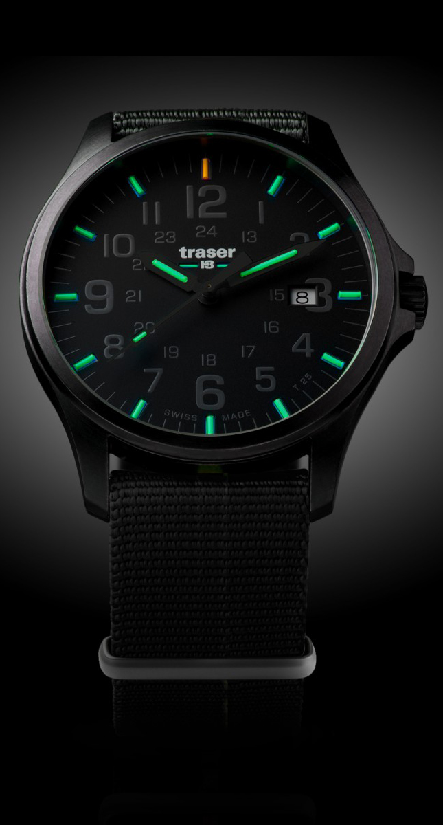 Traser P67 Officer Pro GunMetal Black 107874 Traser P67 Officer Pro GunMetal Black 107874 48 300