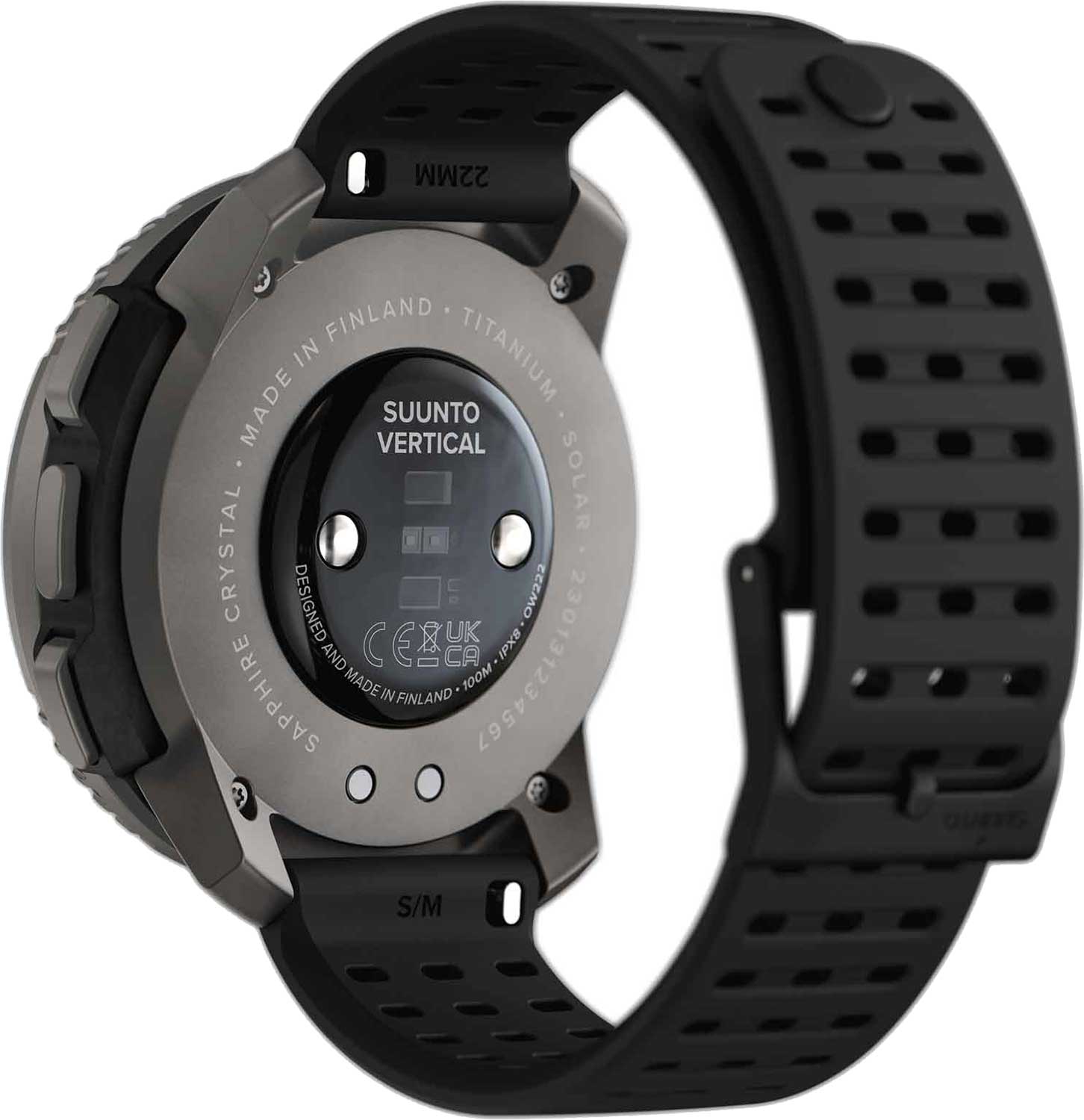 Фото часов Suunto Vertical Titanium Solar Black SS050858000